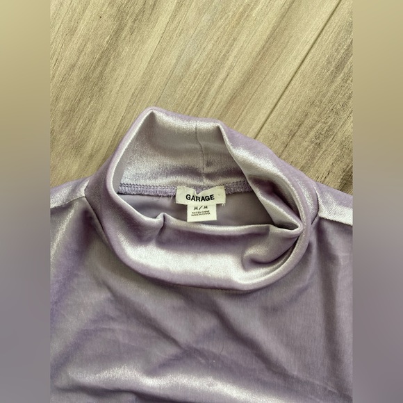 Garage Lilac Velvet Longsleeve - Picture 4 of 4
